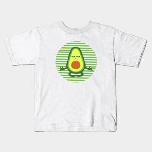 Avocado Meditation Kids T-Shirt